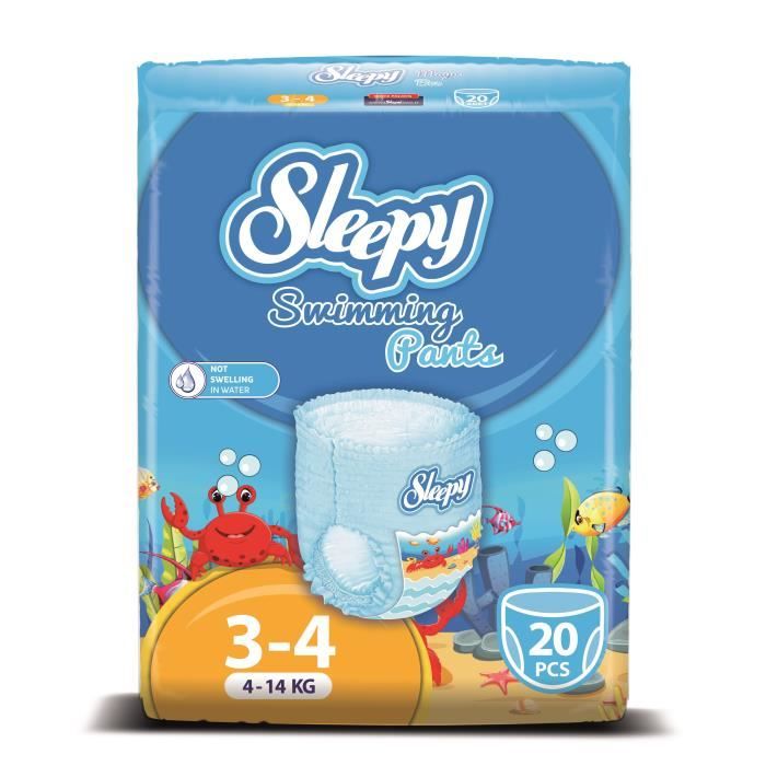 Sleepy Swimming Pants Taille 3 - 4 ( 4 - 14 Kg )