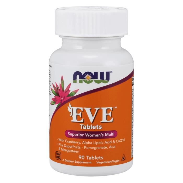 NOW FOODS Eve Superior Women's Multi 90 Comprimés Multivitamines et minéraux