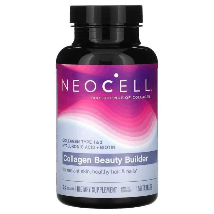 NeoCell Collagen Beauty Builder (Cheveux, Peau, Ongles) 150 Comprimés