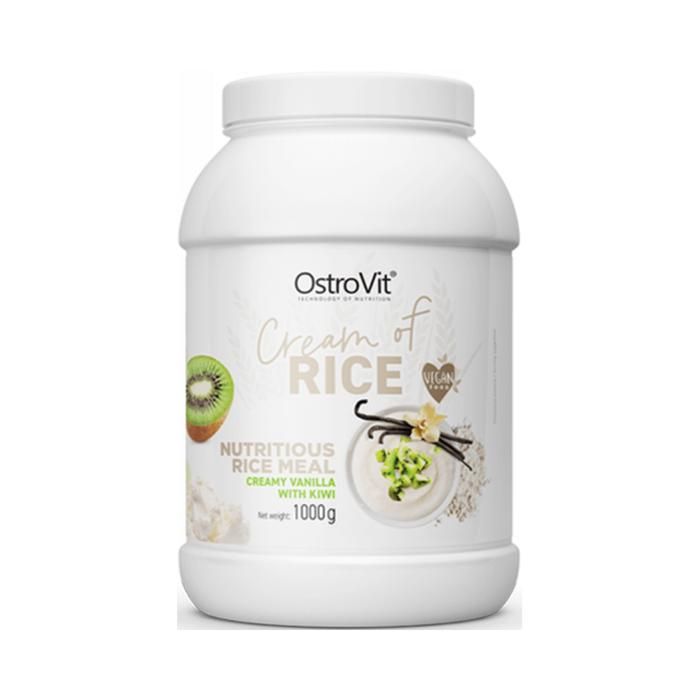 Cream of Rice 1000g Vanille crémeuse & Kiwi OstroVit Pack Nutrition Sportive