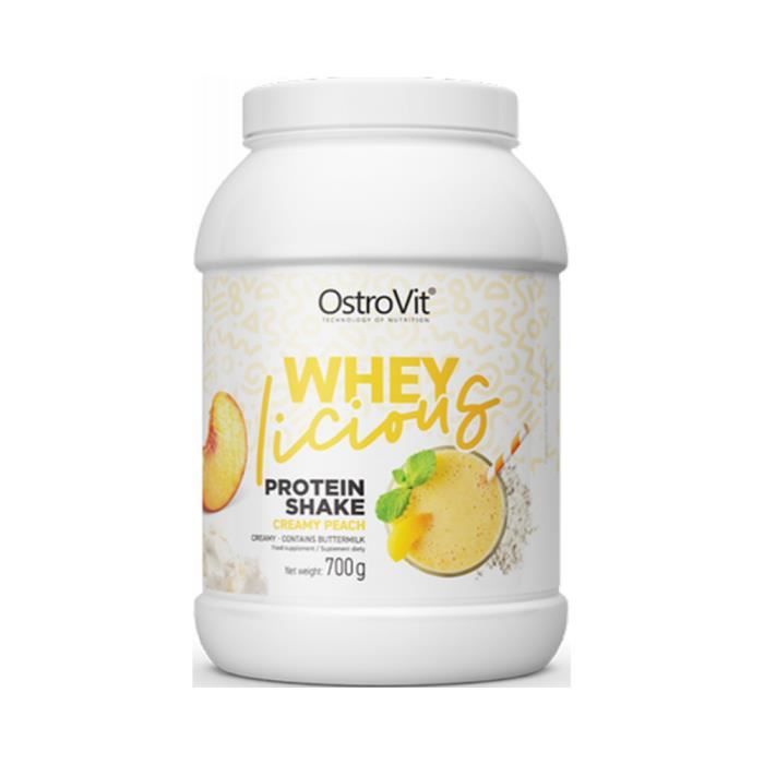 WHEYlicious 700g Crémeux Pêche OstroVit Proteine