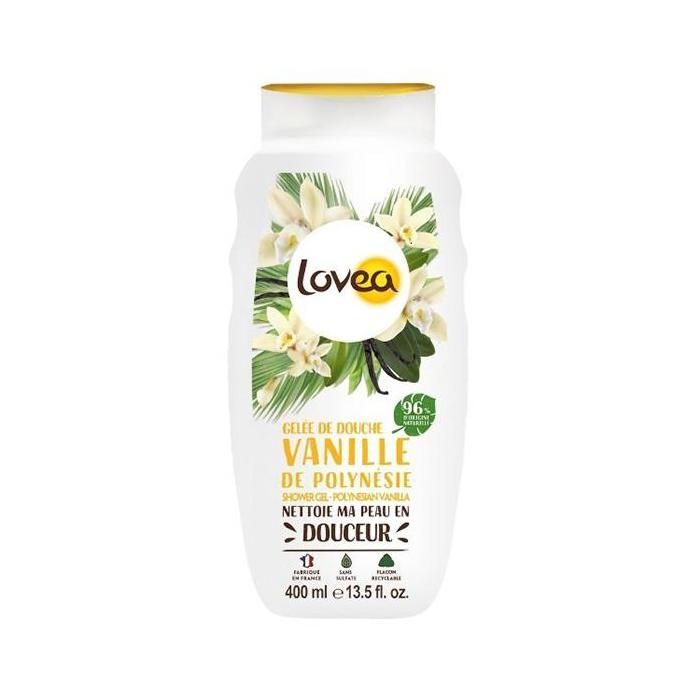 Lovea - Gelée De Douche - Vanille De Polynésie - PH Neutre 400ml