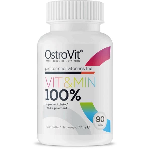OstroVit – Complément 100% Vitamines et Minéraux – 90 Comprimés