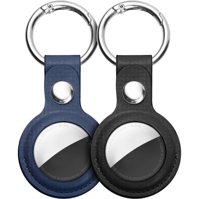 2 Pièces, Étui Porte-Clés En Cuir, Localisateur De Clés Portable Pour Sacs À Dos Et Animaux Domestiques, Mini Housse De Prot[x23]
