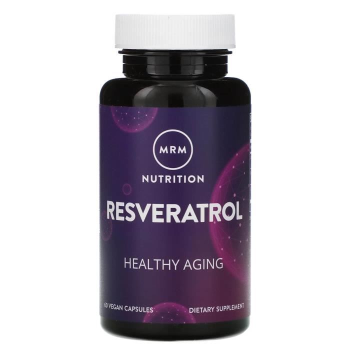 MRM Resveratrol - 60 gélules végétaliennes