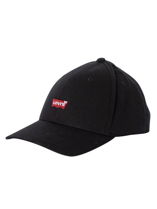 Casquette - Levi's® - Housemark Flexfit 59 - Noir - Taille Unique - Style Casual