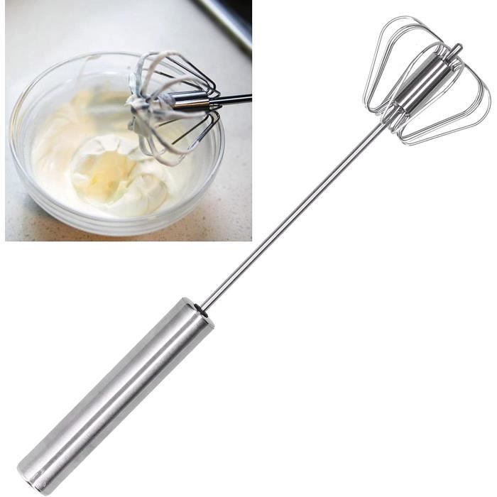 Batteur À Oeufs En Acier Inoxydable 10-12-14 Pouces,Fouet À Oeufs, Mélangeur À Fouet Manuel Facile À Mélanger Pour Faire De [u3035]