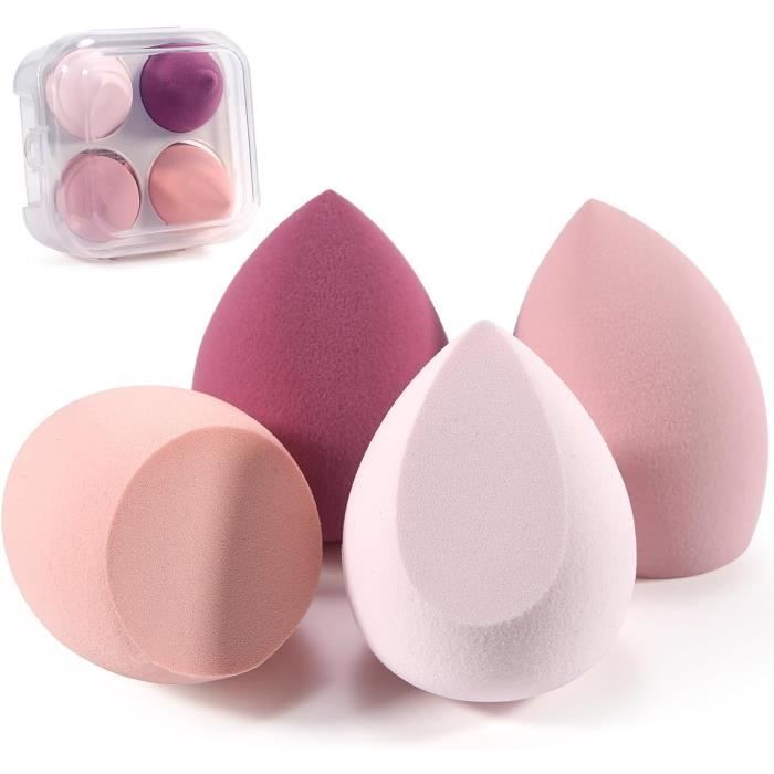 4PCS Eponge Maquillage, Set d'éponge Cosmétique