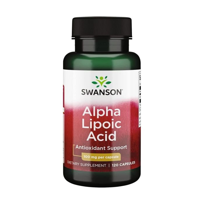 SWANSON Alpha Lipoic Acid 100mg (Acide Alpha Lipoïque) 120 gélules