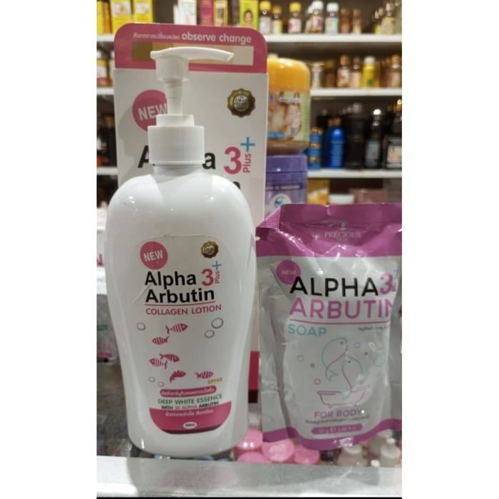 Gamme ALPHA ARBUTIN 3 COLLAGEN