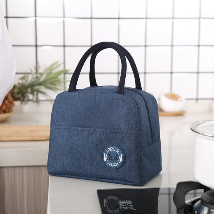 Sac à Lunch,Panier Repas Sac à Lunch Isolé Sac à Lunch Portable Petit Sac à Lunch Sac Isotherme à Repas Sac Isotherme à Repas Portab