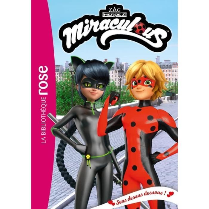 Puzzle Miraculous 48 pièces - MIRACULOUS - Miraculous 48 Sens dessus dessous ! - Blanc - 3 ans - Enfant - Mixte