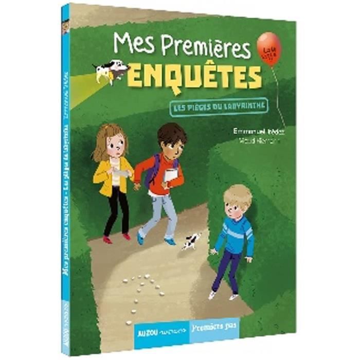 Mes premières enquêtes - Rageot Editeur - Les pièges du labyrinthe - Roman jeunesse - ISBN 9782700270395