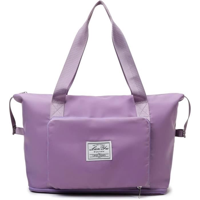 Pliable Léger Sacs De Sport, Étanche Peut S'Agrandir Sac De Voyage Pour Gym Vacances, Antifouling Unisexe Cabas De Fitness, [u2040]