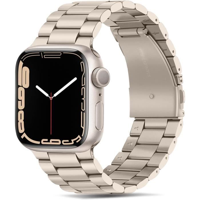 Pour Bracelet Apple Watch 49Mm 45Mm 44Mm 42Mm Premium Métal Acier Inoxydable Bracelet Compatible Avec Apple Watch Ultra Séri[u360]