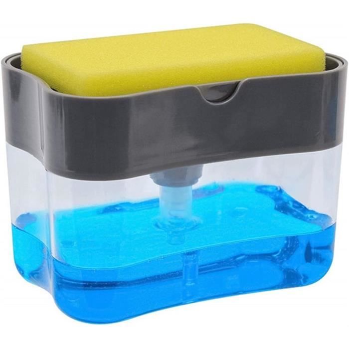 Distributeur de savon - Non spécifié - H4536 - Gris - Presse automatique - 2 en 1