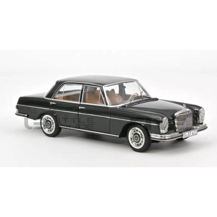 Voiture Miniature de Collection - NOREV 1/18 - MERCEDES-BENZ 280 SE - 1968 - Green Metallic - 183935