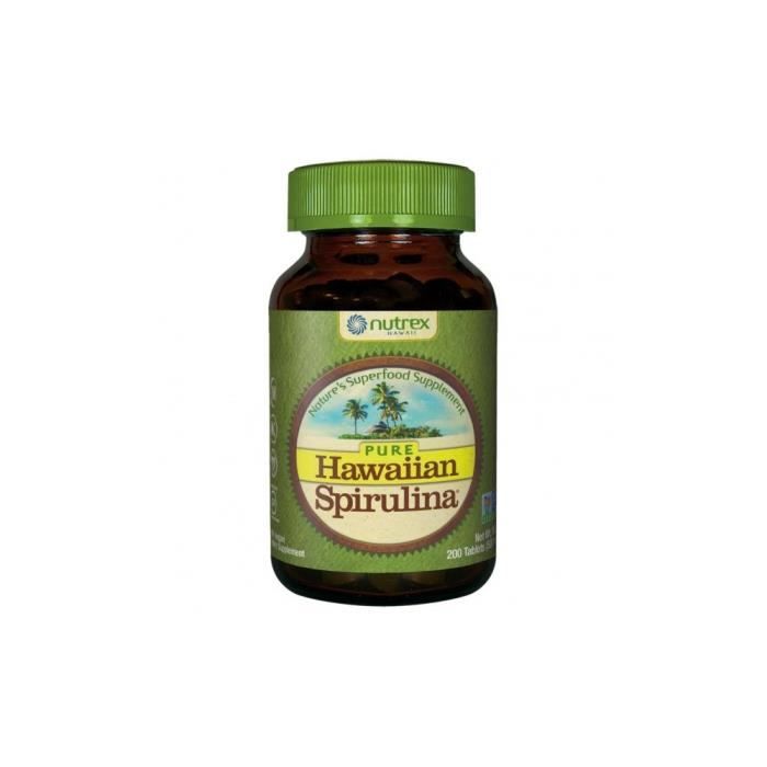 Compléments alimentaires Cyanotech Hawajska Spirulina Pacifica (200 comprimés) 3229