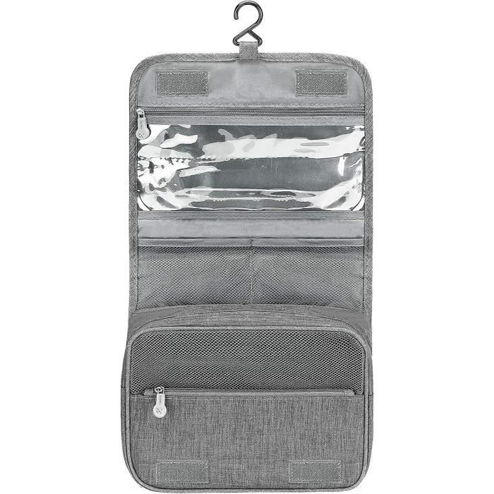 Trousse De Toilette De Voyage Portable À Suspendre Pour Homme Et Femme - Imperméable - Multifonctionnel - Organiseur De Maqu[H8199]