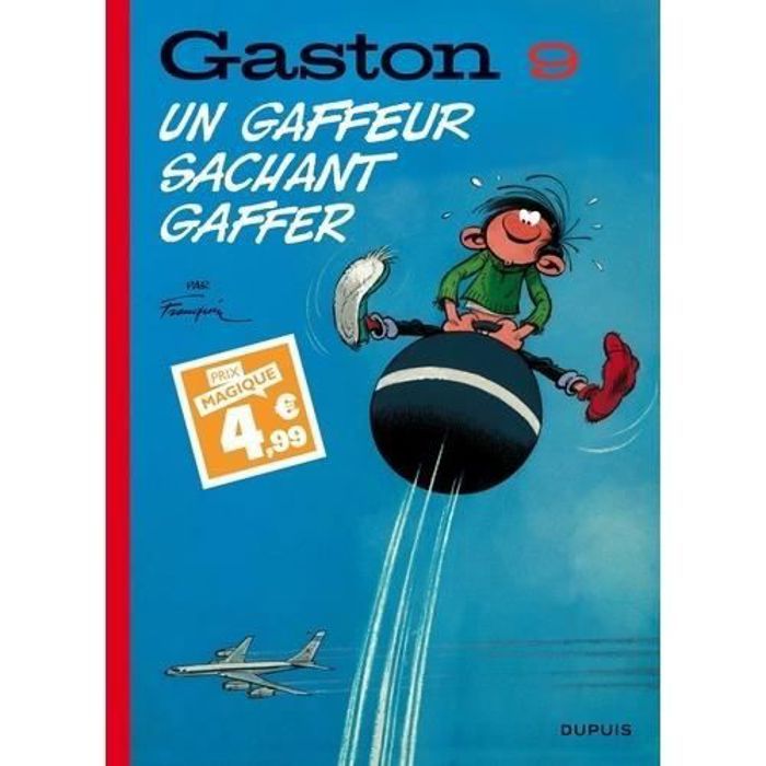 Gaston Tome 9 : Un gaffeur sachant gaffer. Edition limitée