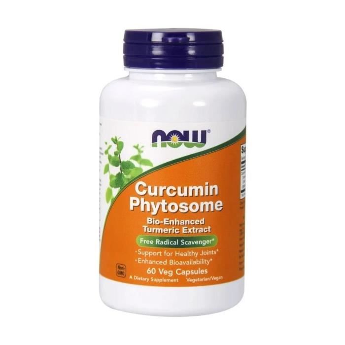 NOW Foods Curcumin Phytosome 60 gélules 155