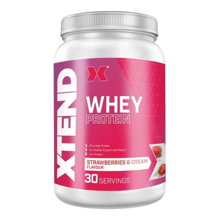 Whey concentrée Xtend Whey Protein - Strawberries & Cream 840g