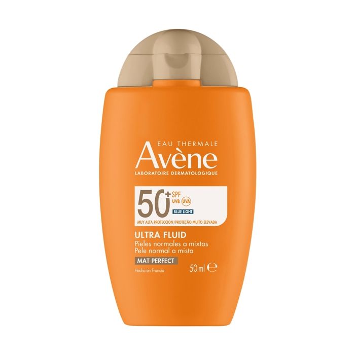 Avène Crème Solaire Ultra Fluide Mat Perfect CC SPF50+ – Très Haute Protection 50 ml