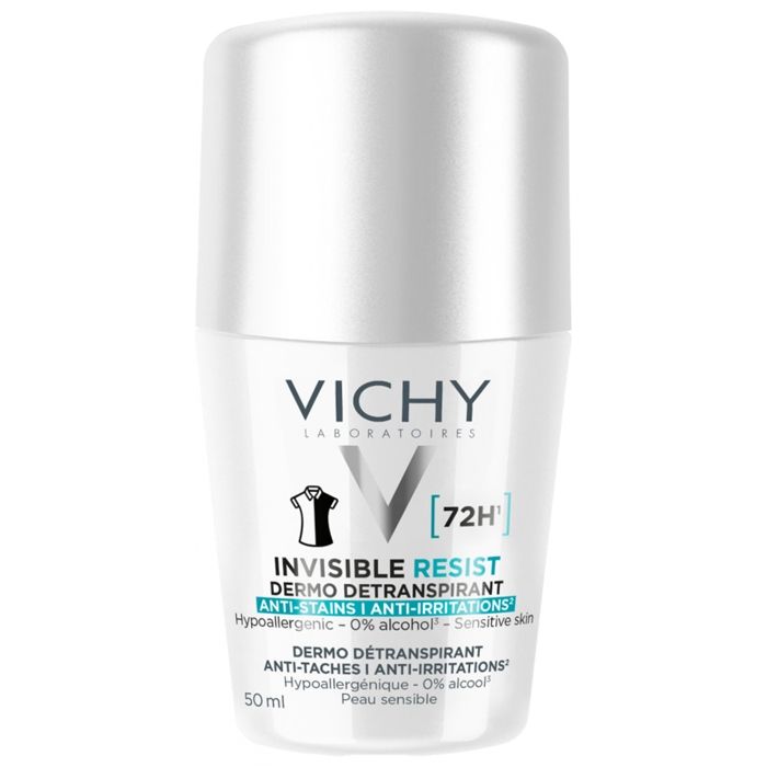 Détranspirant Invisible Protect 72H Anti-Taches Anti-Irritations - Vichy