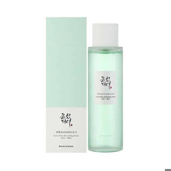 Lotion tonique exfoliante - Beauty of Joseon - Green Plum - AHA+BHA - 150ml - Sans parabène