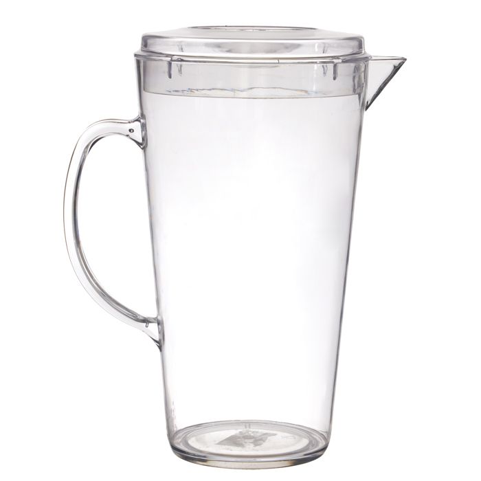 Pichet & 4 Verres "Bain de Soleil" 25cm Transparent