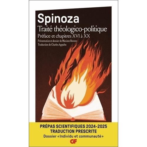Traité théologico-politique. Préface et chapitres XVI à XX. Prépas scientifiques, dossier "Individu et communauté", Edition 2024-202