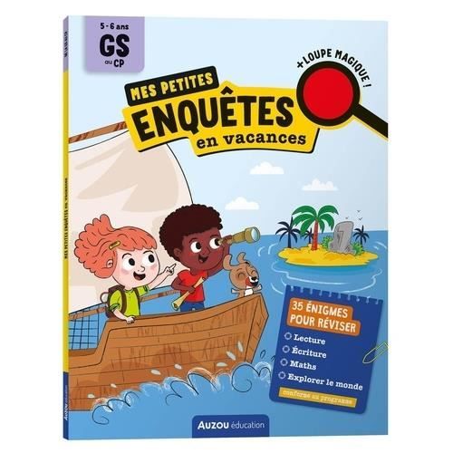 Enquêtes en vacances - GS au CP - Avec une loupe magique