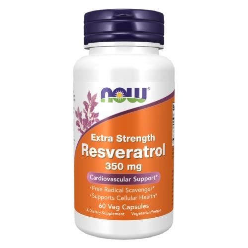 Now Foods Resvératrol - Vitamines - Suppléments - 60 gélules végétales