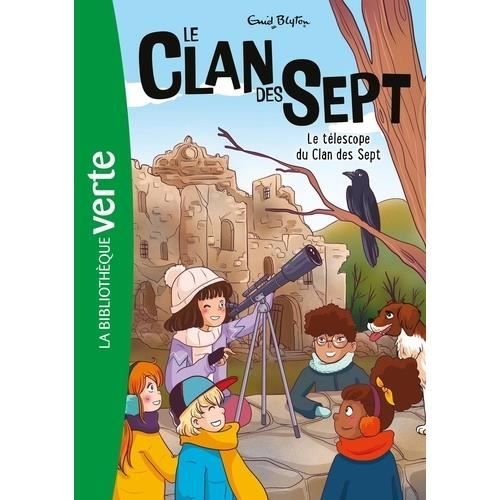 Livre - Hachette Jeunesse - Le télescope du Clan des Sept - 160 pages - 18 x 12 cm - Enid Blyton