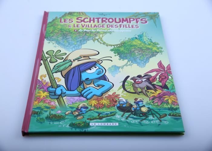 Bande dessinée - Dupuis - Le Pays des Pierres schtroumpfantes - Peyo - 44 pages - 1972
