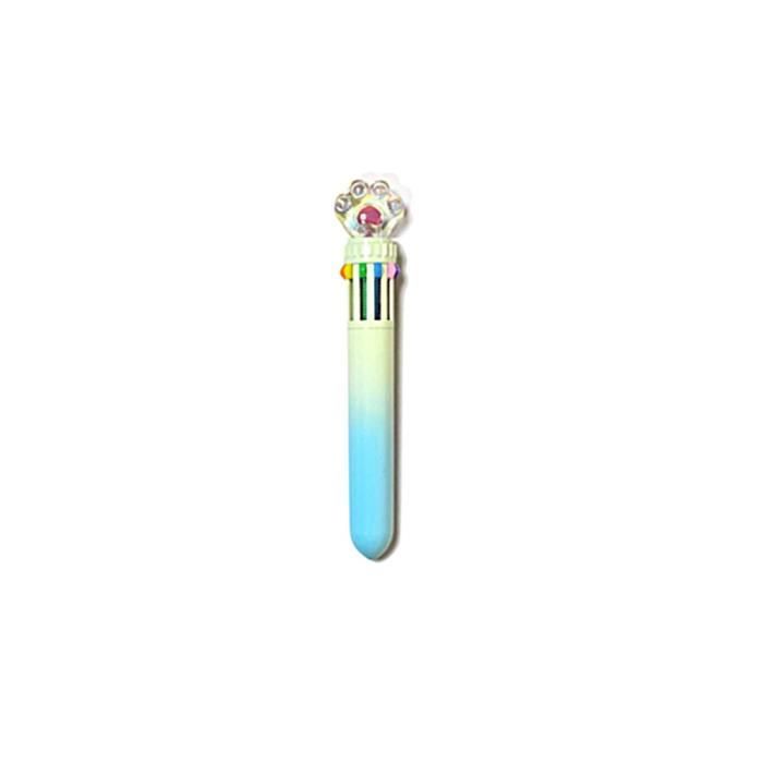 STYLO BILLE FANTAISIE KAWAII 10 COULEURS 15CM  Multicolore