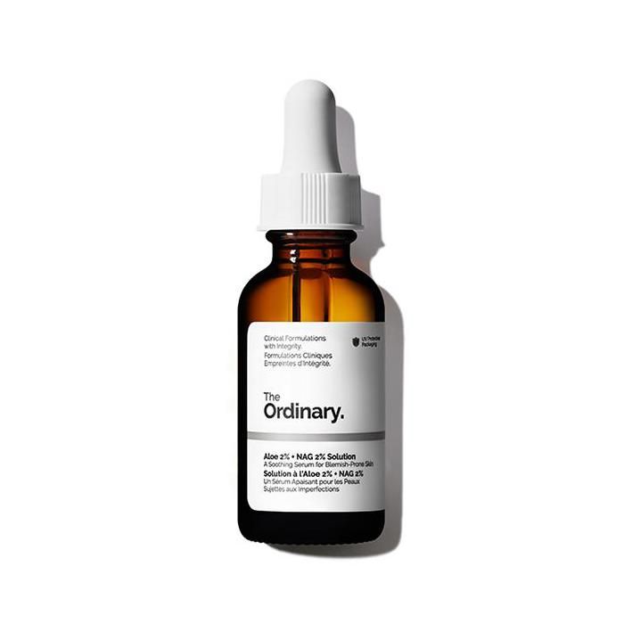 Sérum - THE ORDINARY - Solution à l'Aloe 2% + NAG 2% - Réduit les marques post-acné et les pores - 30ml
