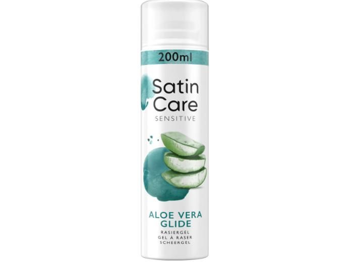 Gillette 200ml Satin Soin Peau Sensible, Gel À Raser