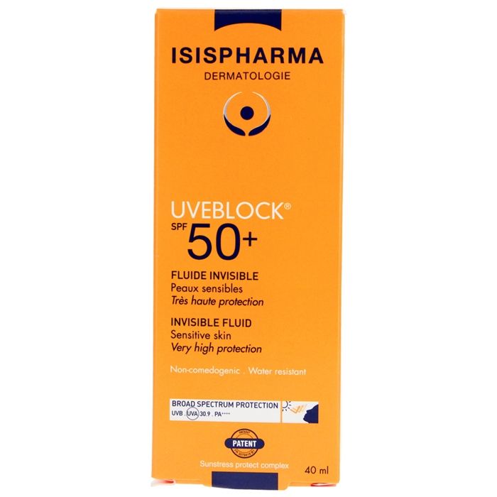 Isispharma Uveblock Fluide Invisible SPF50+ 40ml