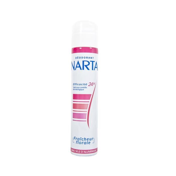 Narta Déodorant Fraîcheur Florale 24h Spray 200ml
