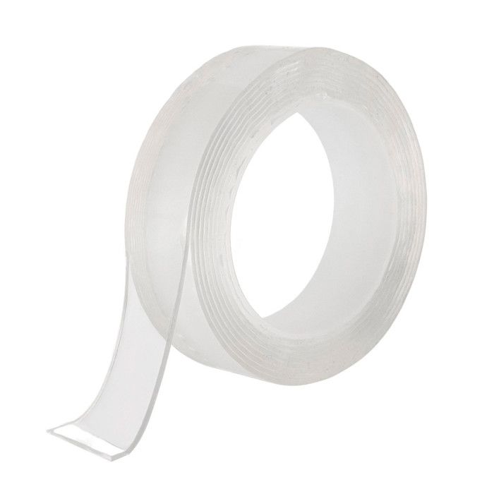Ruban adhésif double face - 3M - Extra Fort - Transparent - Réutilisable - Multi-usages