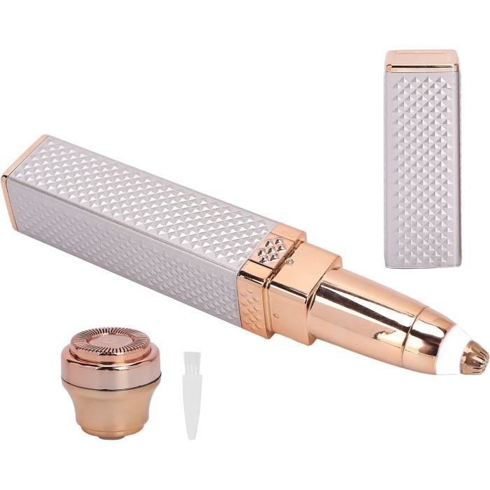 LIWI-Rasoir à Sourcils électrique USB 2 en 1, épilateur pour le Visage pour Femme, Tondeuse à Sourcils Indolore pour Femme ave[797]