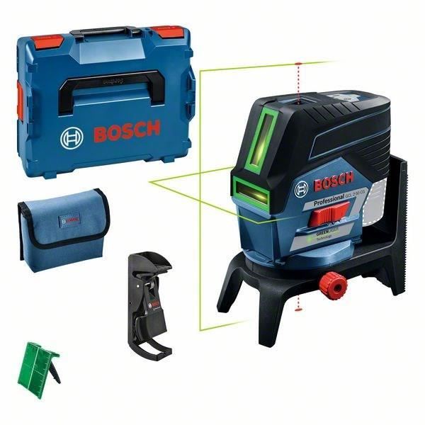 Laser ligne Bosch Professional GCL 2-50 CG sans pilles - Laser vert - Portée 50 mètres - 0601066H03
