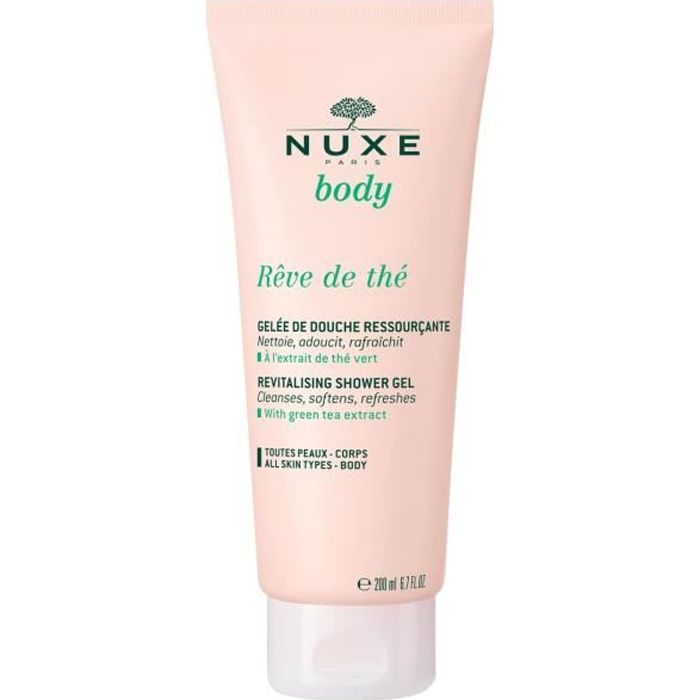 Nuxe Body Rêve de Thé Gelée de Douche Ressourçante 200ml
