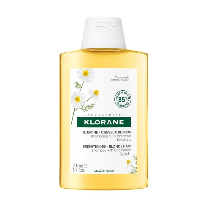KLORANE - Le shampoing à la camomille nettoie et illumine 200 ml