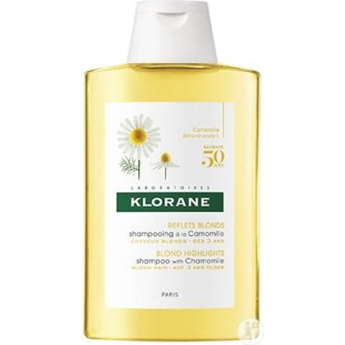 Klorane Camomille Shampooing Reflets Blonds 400ml