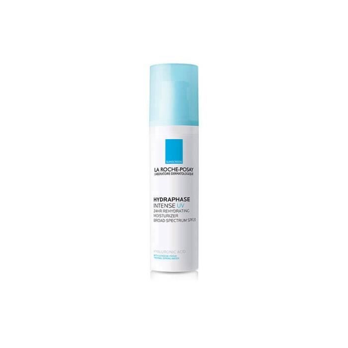 Soin réhydratant - LA ROCHE-POSAY - Hydraphase Intense UV Légère - SPF20 - 50ml - Peaux déshydratées