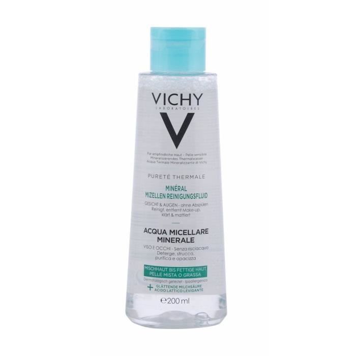 Eau Minérale Thermique Pure De Vichy 200ml Pour La Peau D'huile, Eau Micellaire