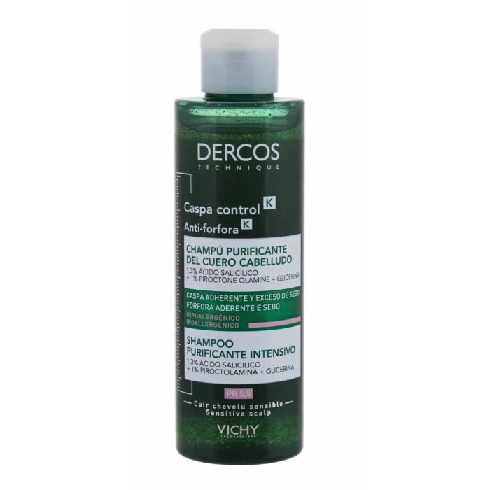 Vichy 250ml Dercos Shampooing Antipelliculaire Purifiant En Profondeur
