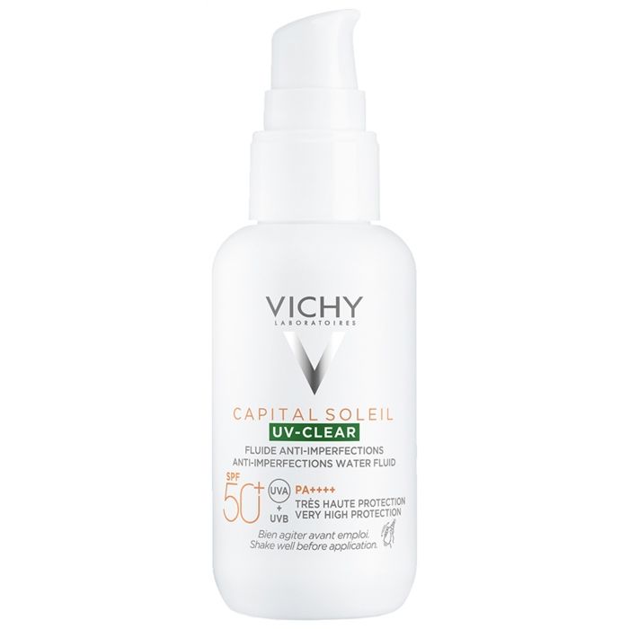 Vichy Solaires UV Clear SPF50 40Ml TU Blanc